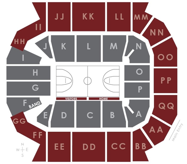 Great Southern Bank Arena Basketball Seating Chart